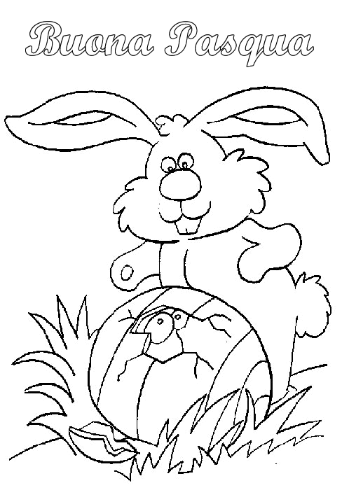 Disegno Buona Pasqua