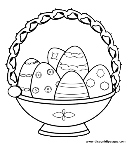 Disegno Uovo di Pasqua