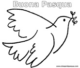Disegno colomba